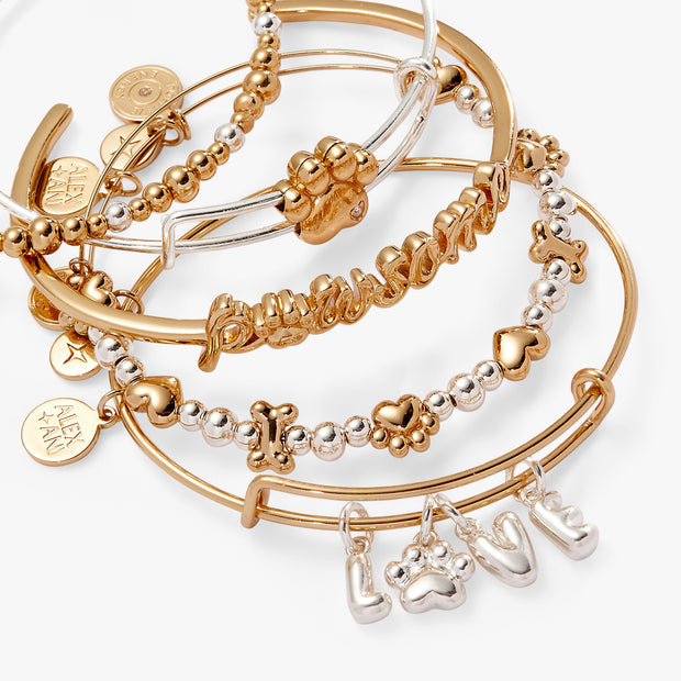 Puppy Love Bangles Set of 5