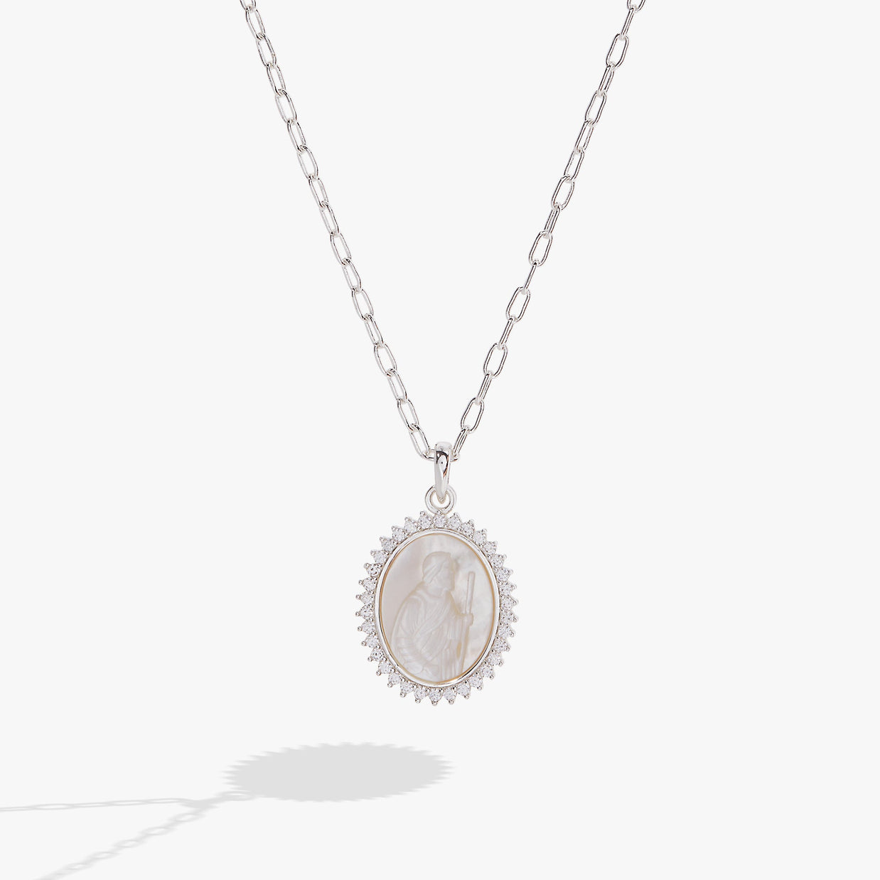 Divine Guides St. Christopher Pendant Necklace