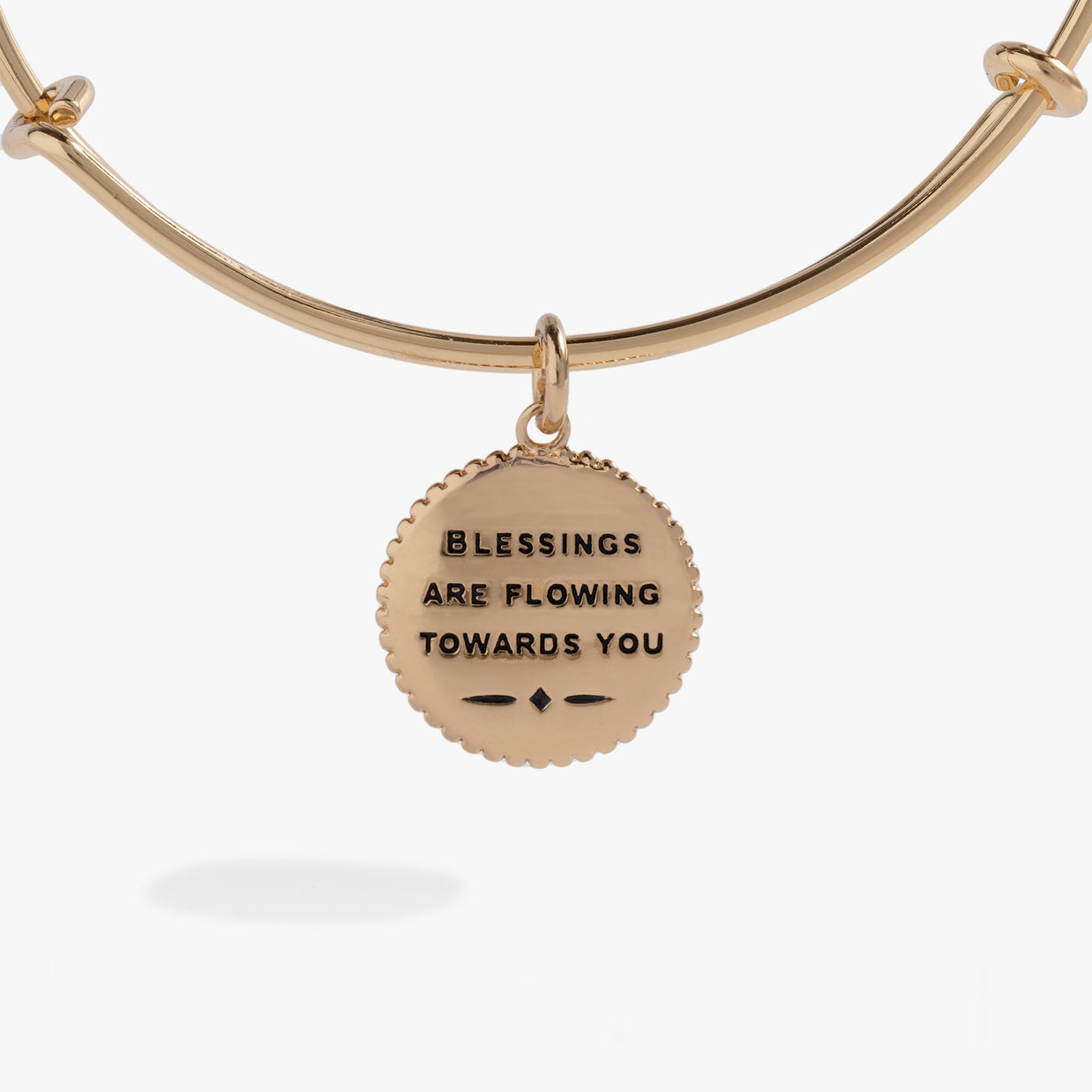 Sand Dollar Charm Bangle