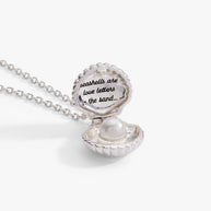 Salt + Sea 'Seashells Are Love Letters In The Sand' Seashell Locket Pendant
