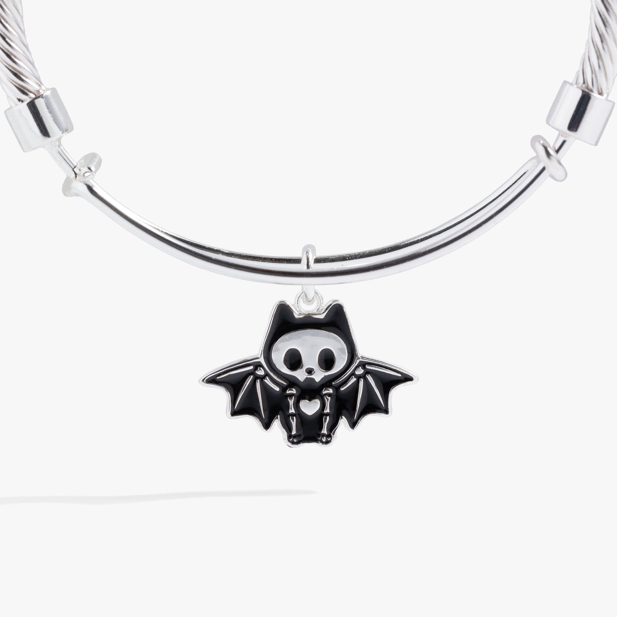 Bat Skeleton Bangle Bracelet