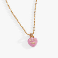 Sweethearts® 'I Luv You' Charm Necklace