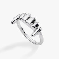 Vampire Teeth Fangs Ring