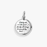 Wife Flower Disc Charm