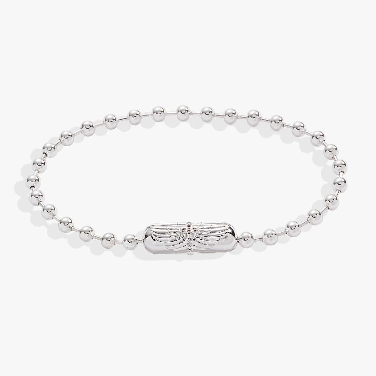 Wings with Cross Barrel Closure Bracelet