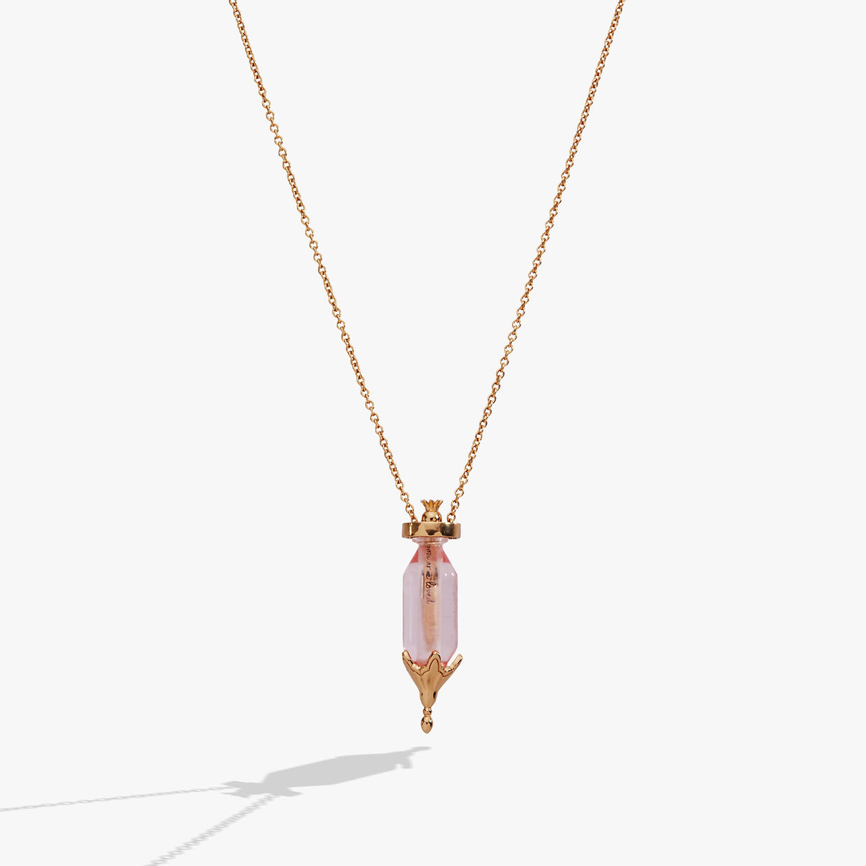 'You Are Loved' Potion Bottle Slider Necklace